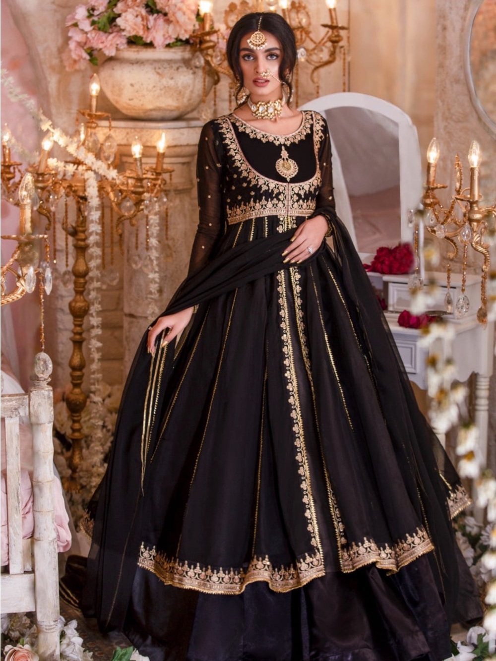 Mastani Embroidered Anarkali Pakistani Dress